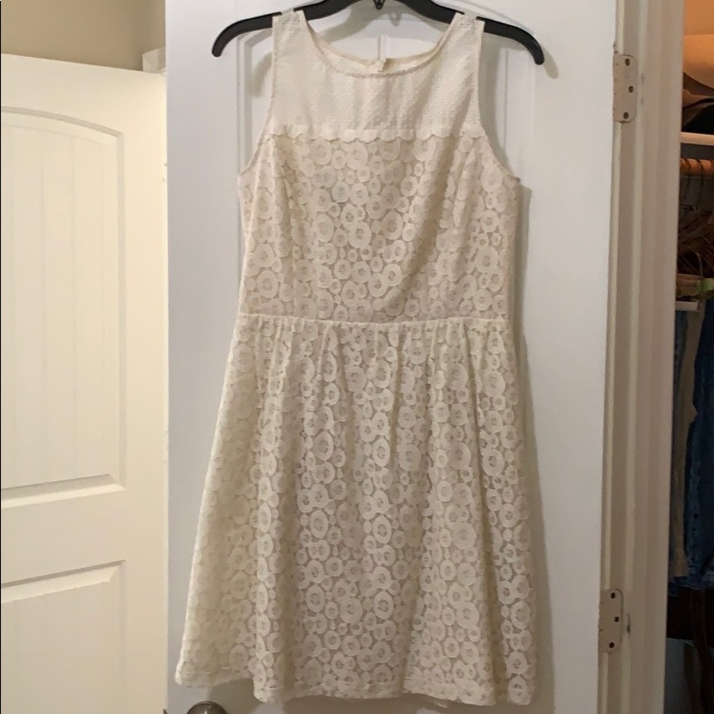 Off White Dress